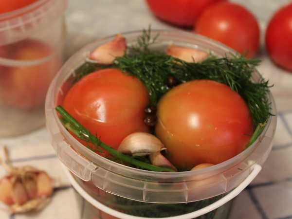 Бочковые помидоры в кастрюле
